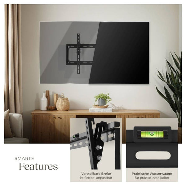 TV Wandhalterung neigbar für 32"" (81cm) - 65"" (165cm), VESA max.: 600x400, bis 70kg