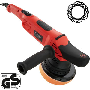 Exzenter-Poliermaschine 810 W digital 16-tlg. inkl. Politur