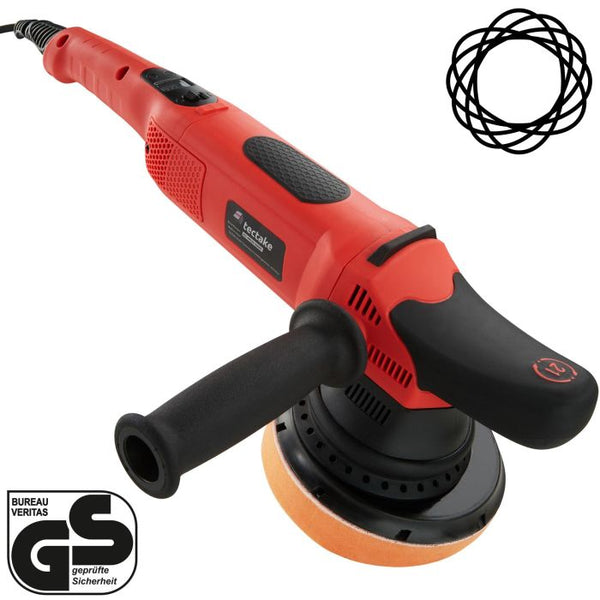 Exzenter-Poliermaschine 810 W digital 16-tlg. inkl. Politur