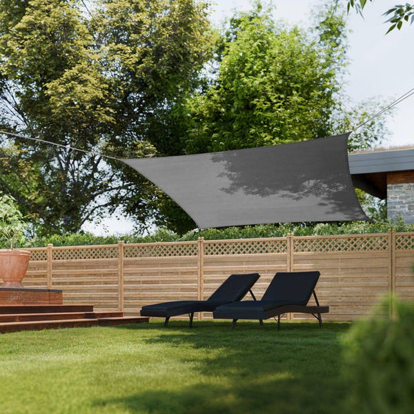 Sonnensegel Sunny grau 2 x 4 m