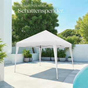 Faltbarer Pavillon Linosa 3x3 m weiss