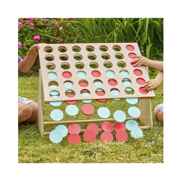 TP TOYS Gioco Match 4 gigante in legno FSC