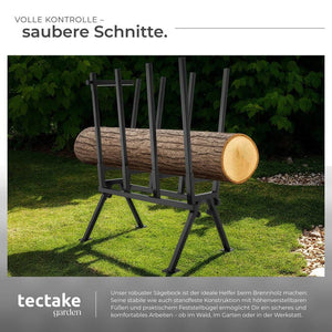 Holzsägebock mit Feststellbügel
