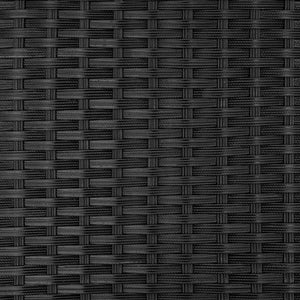 Rattan Lounge Bari - schwarz