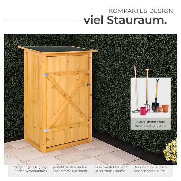 Gartenschrank mit Flachdach Taman