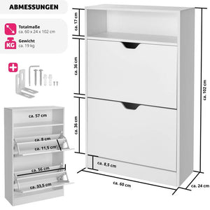 Calea shoe cabinet