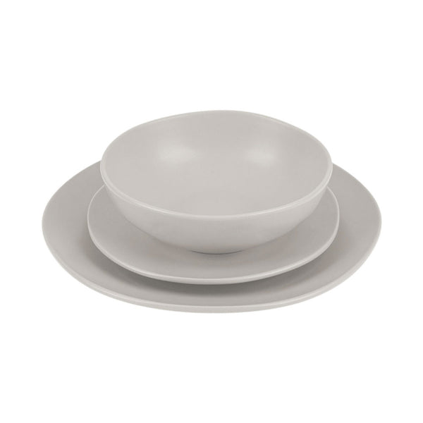Berlinger Haus 18-teiliges Tellerset matt cream Sahara Collection