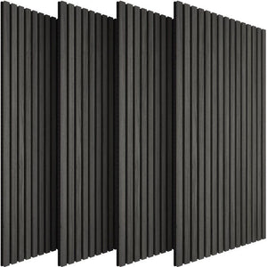 Akustikpaneele Sonic Wall Eiche schwarz 4er Set