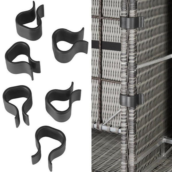 Rattan Lounge San Domino hellgrau/dunkelgrau