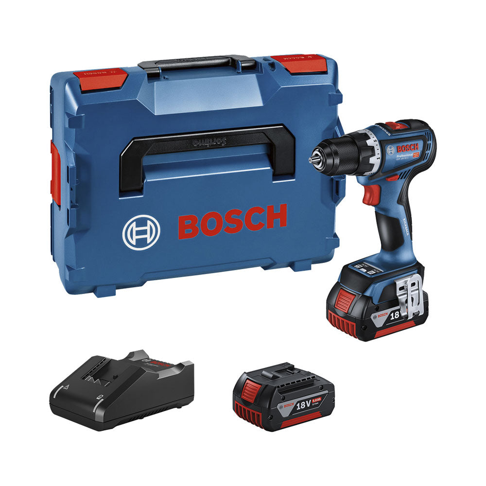 Bosch GSR 18V-90 C (2xPC4/0Ah CoMo L-BOXX)