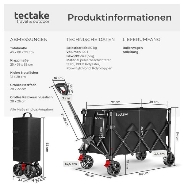 Bollerwagen RollRider 120 L