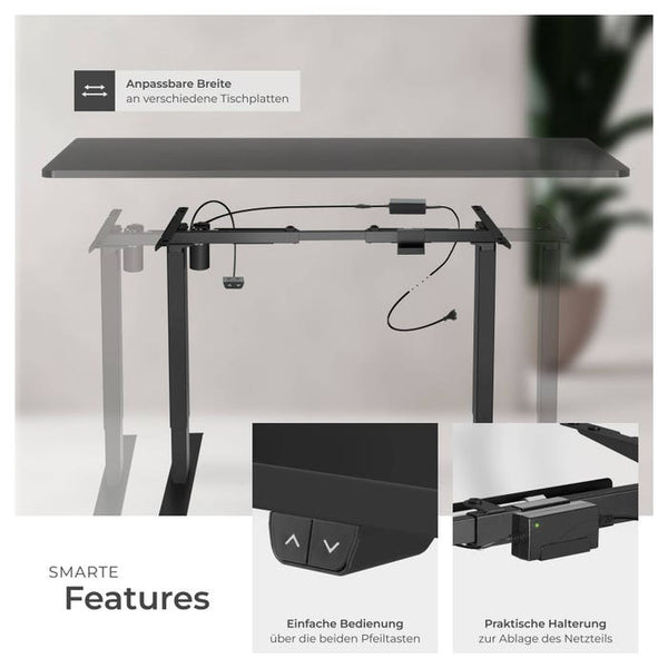 Tischgestell Yannick schwarz