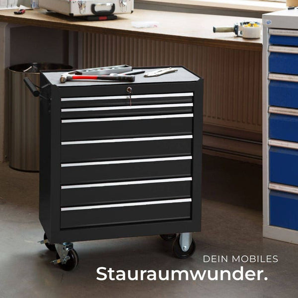 Werkzeugwagen schwarz