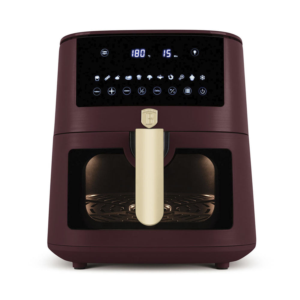 Berlinger Haus hot air fryer 8L matt bordeaux Leonardo Collection