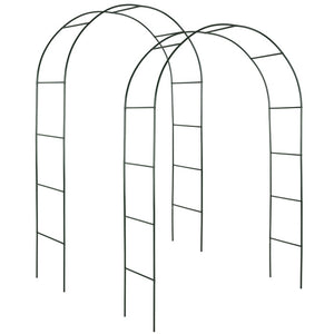 2 archi per rose, 240 x 140 cm