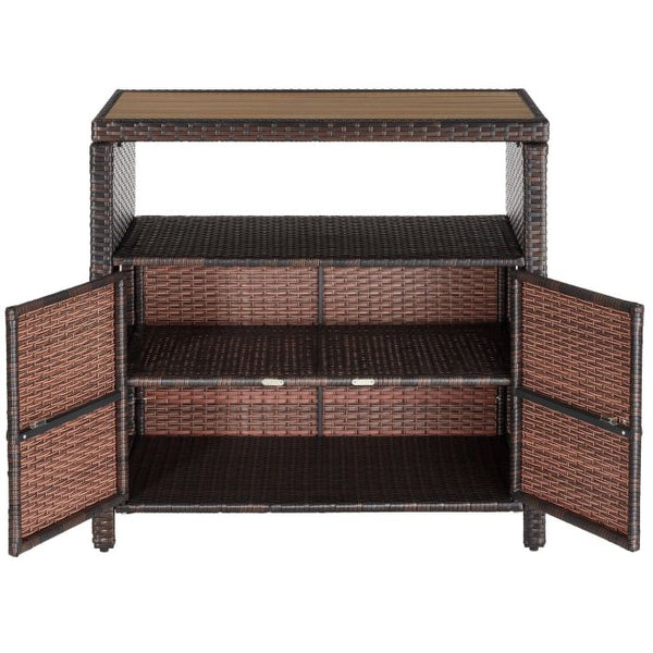 Gartenschrank Monscia braun