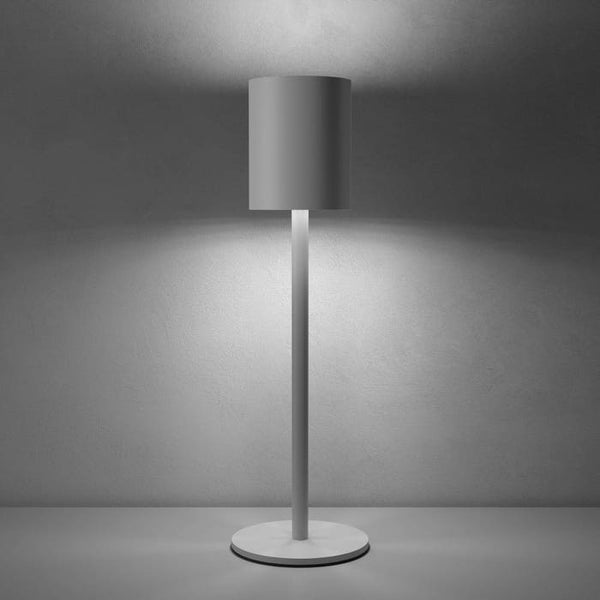Akku-Tischlampe Corly weiss