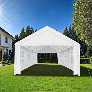 Garten Pavillon 6x4m mit 4 Seitenteilen