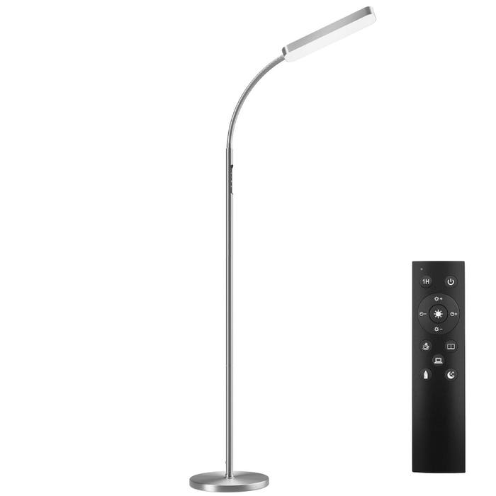 Prisma floor lamp, silver