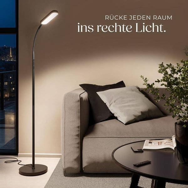 Stehlampe Prisma schwarz