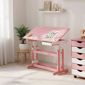 Schreibtisch pink