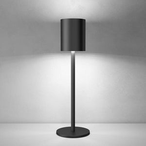 Akku-Tischlampe Corly schwarz