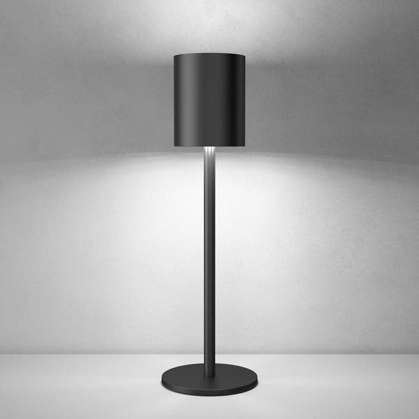 Akku-Tischlampe Corly schwarz