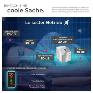 Eiswürfelmaschine für klare Eiswürfel