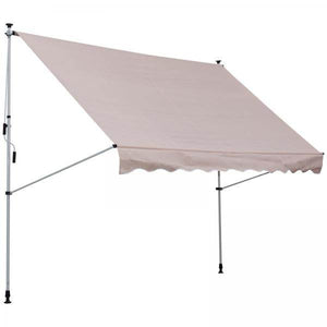 Markise Klemmmarkise Sonnenschutz Beige 200 x 150cm