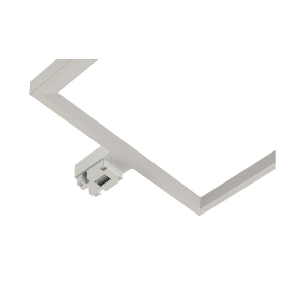 CONTINI LED Büro-Stehleuchte Morelux dimmbar silber