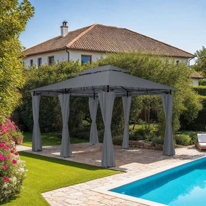 Gartenpavillon Emine anthrazit