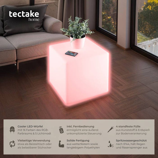 Leuchtwürfel Luminous Cube L (43 x 43 x 43 cm)
