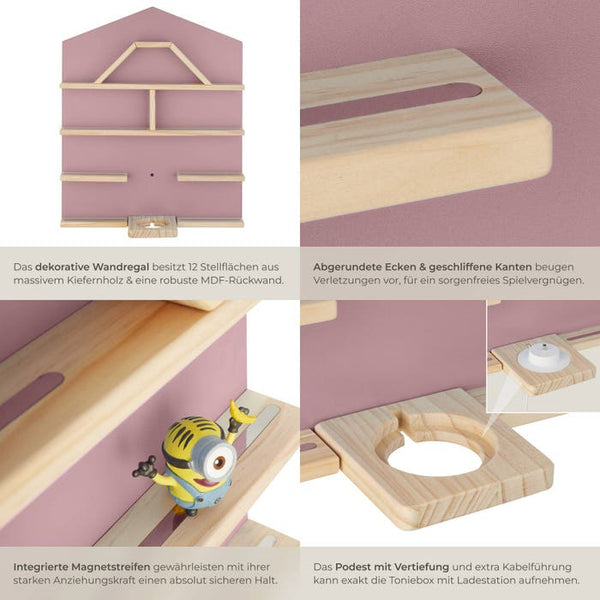 Wandregal Mylittle Story pink