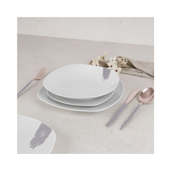 Berlinger Haus 18-teiliges Tellerset Taupe Collection