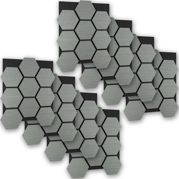 Akustikpaneele Sonic Shield Eiche hellgrau 8er Set
