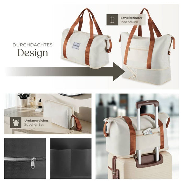 Reisekofferset Madison creme
