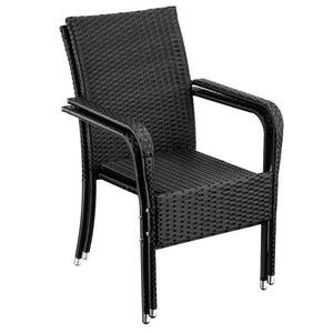 Rattanstuhl Girona 2er Set