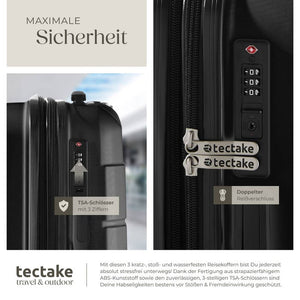 Reisekofferset Brice schwarz