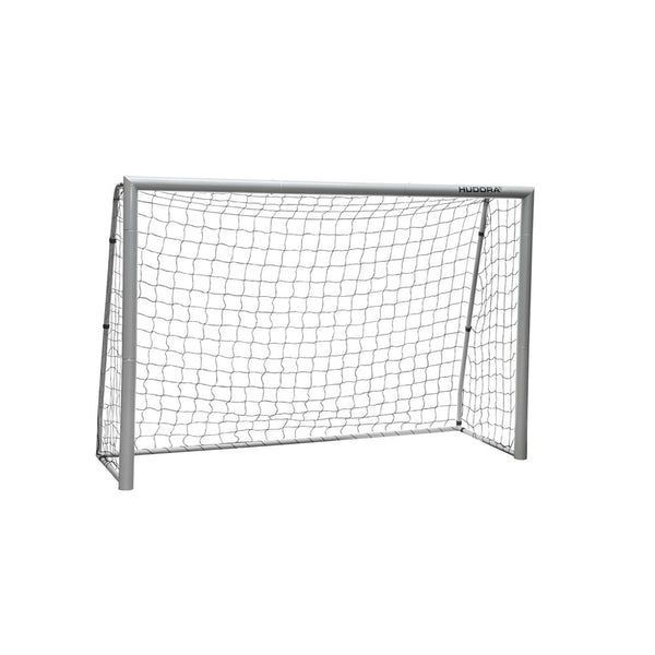 Hudora Fussballtor grau 240cm x 160cm x 85cm