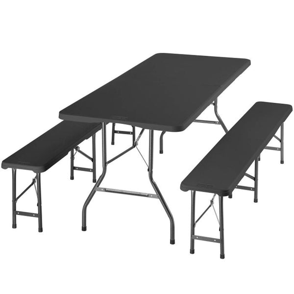 Campingtischgarnitur Panja anthrazit
