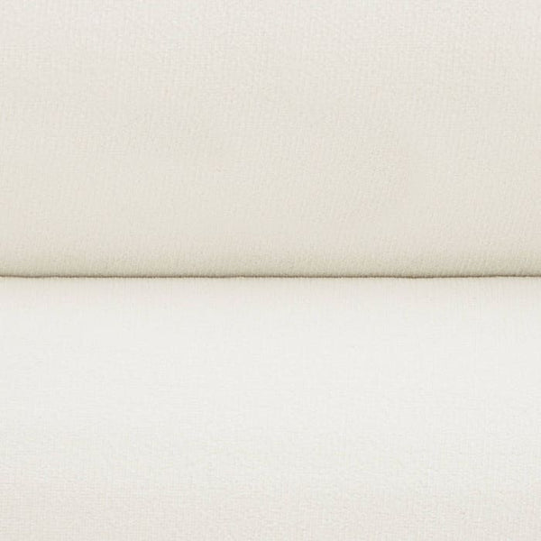 Polsterbank Altu Samtoptik creme-weiss