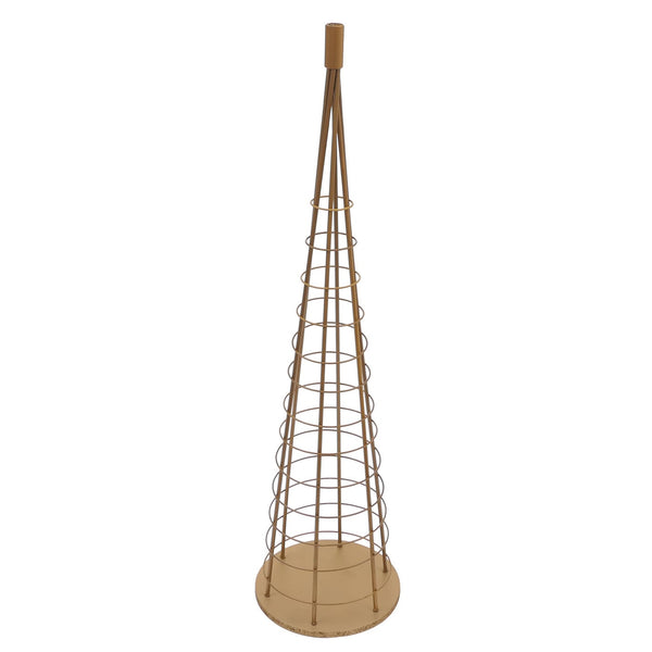 Deko-Baum Weihnachtsbaum Schmuckbaum Weihnachtsdeko Metall 115cm goldfarben