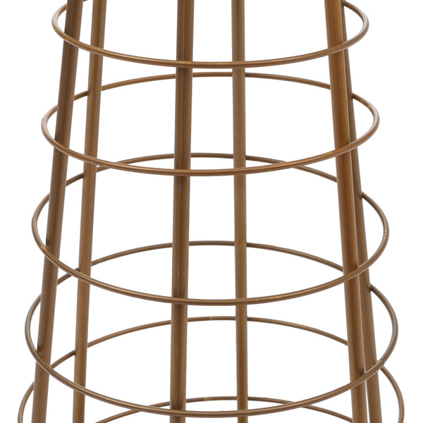 Deko-Baum Weihnachtsbaum Schmuckbaum Weihnachtsdeko Metall 115cm goldfarben