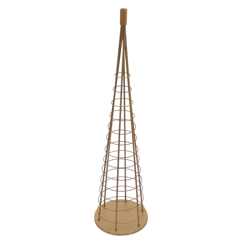 Deko-Baum Weihnachtsbaum Schmuckbaum Weihnachtsdeko Metall 115cm goldfarben