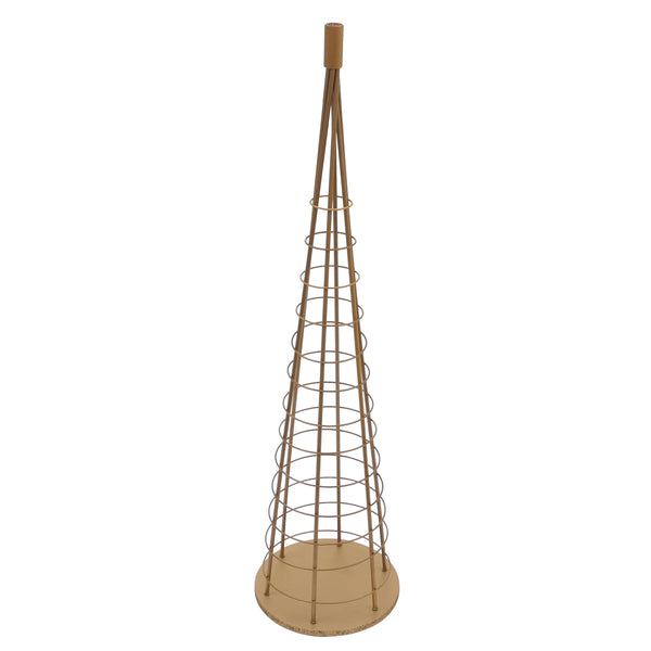 Deko-Baum Weihnachtsbaum Schmuckbaum Weihnachtsdeko Metall 115cm goldfarben
