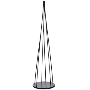 Deko-Baum Weihnachtsbaum Schmuckbaum Weihnachtsdeko Metall 115cm schwarz