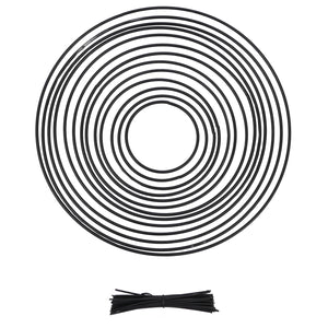 Deko-Baum Weihnachtsbaum Schmuckbaum Weihnachtsdeko Metall 115cm schwarz