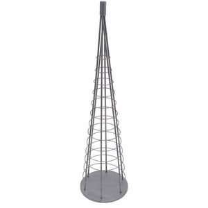 Deko-Baum Weihnachtsbaum Schmuckbaum Weihnachtsdeko Metall 115cm silberfarben