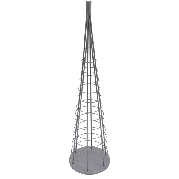Deko-Baum Weihnachtsbaum Schmuckbaum Weihnachtsdeko Metall 115cm silberfarben