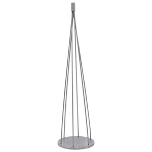 Deko-Baum Weihnachtsbaum Schmuckbaum Weihnachtsdeko Metall 115cm silberfarben